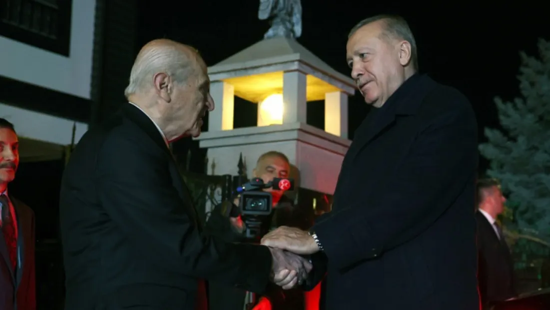 Erdoğan-Bahçeli görüşmesi sona erdi