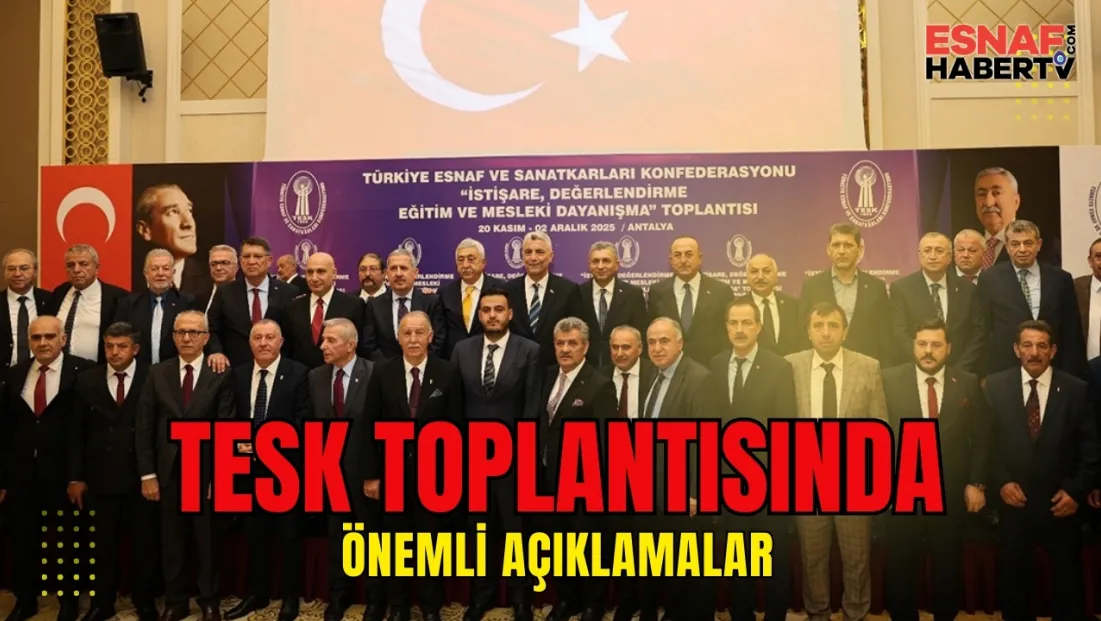 Esnaf Ve Sanatkarların Kalbi Antalya'da Attı