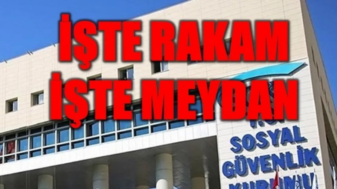 1,5 Milyon Kişi SGK Yapılandırması İstedi