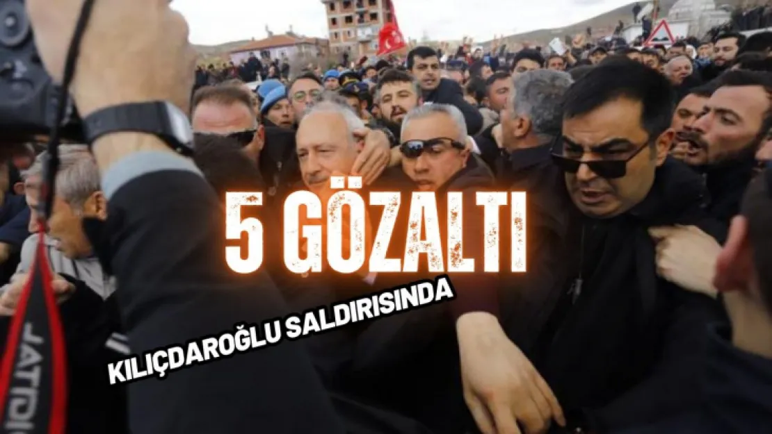 5 Kişi Gözaltında