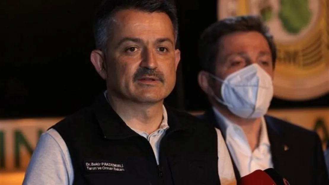 Bakan Pakdemirli'den Açıklama