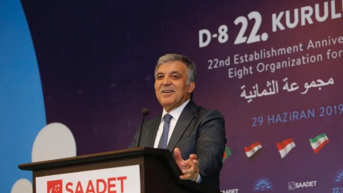 Abdullah Gül: Mutlak Hakimiyet Allah'a Mahsustur