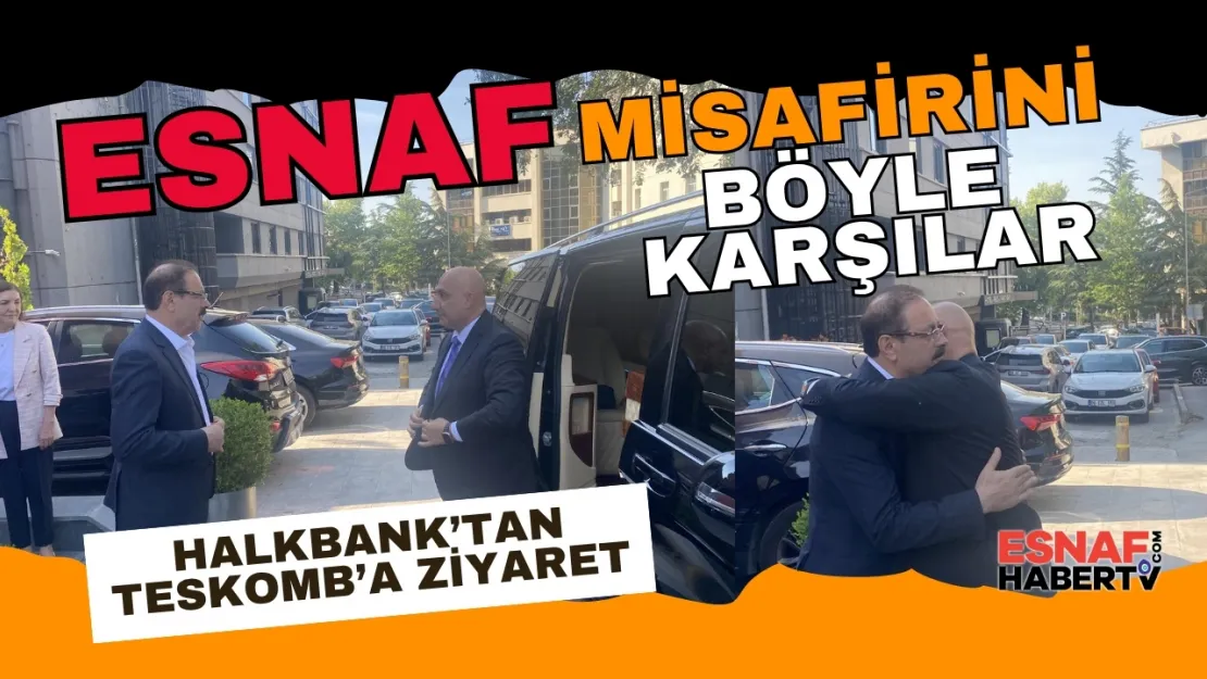 Akgül'den Arslan'a Samimi Karşılama 'Esnaf Misafirini Böyle Karşılar!'