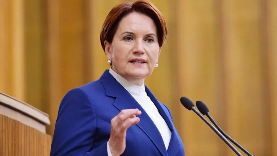 Akşener: Bizim Kırmızı Çizgimiz..!