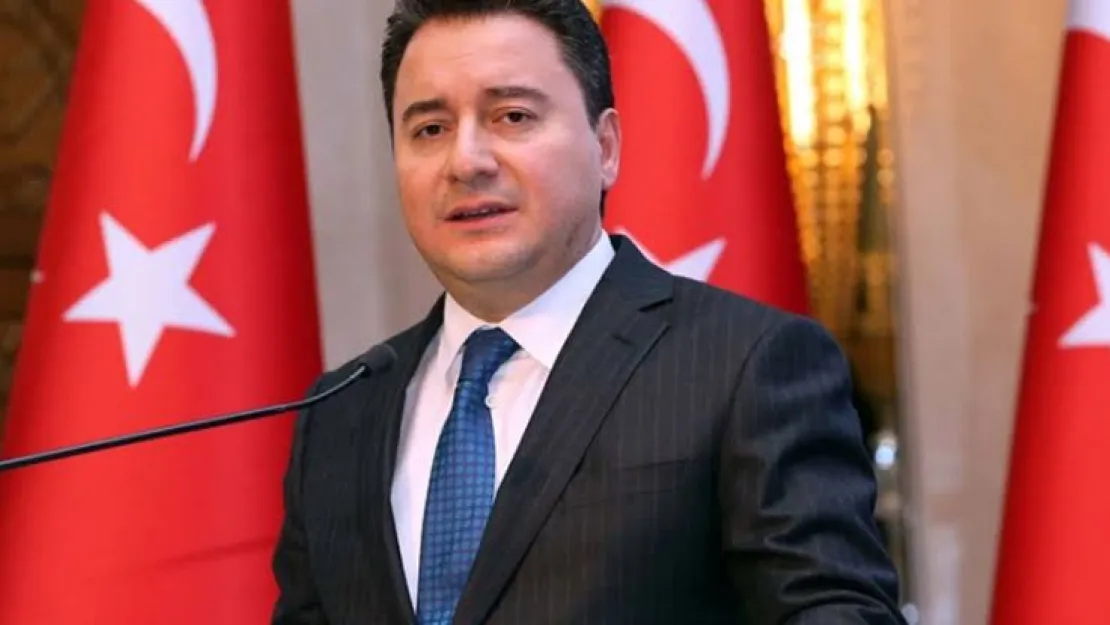 Ali Babacan AKP'den İstifa Etti