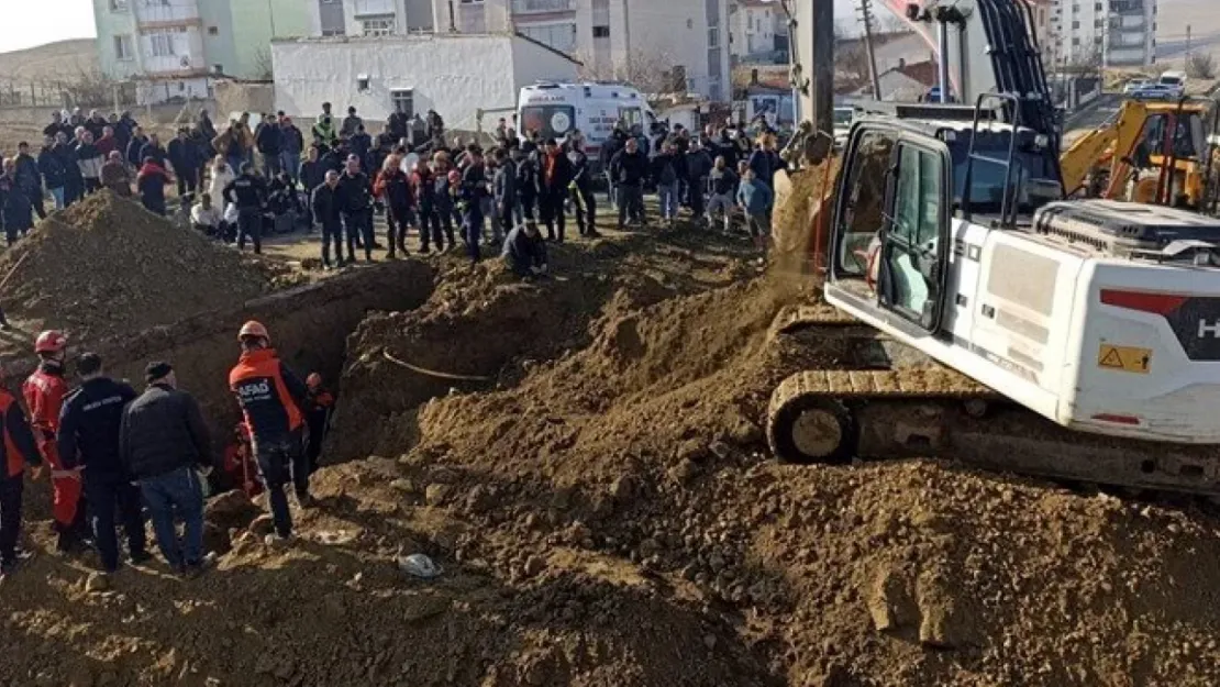 Ankara'da inşaat alanında göçük: 2 ölü