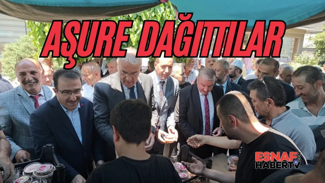 Ankara Mobilyacılar ve Lakeciler Esnafından Geleneksel Aşure İkramı