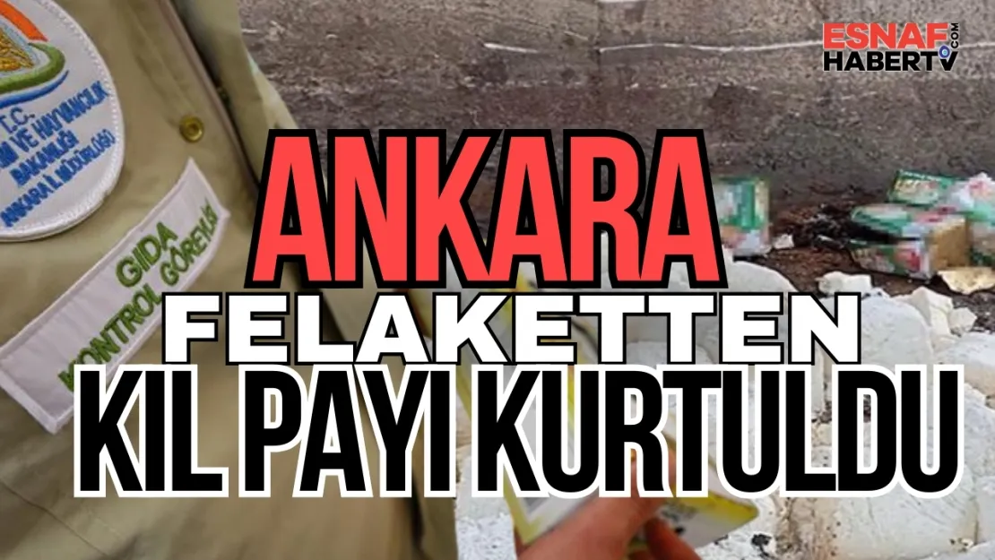 Ankaralı'yı Allah Korumuş! 40 Ton Bozuk Gıda Ele Geçirildi