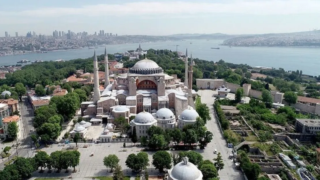 Ayasofya'nın planları  değiştirildi