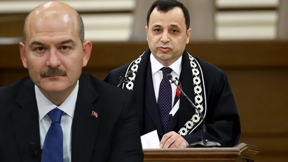 AYM Başkanı'ndan Soylu'ya Yanıt
