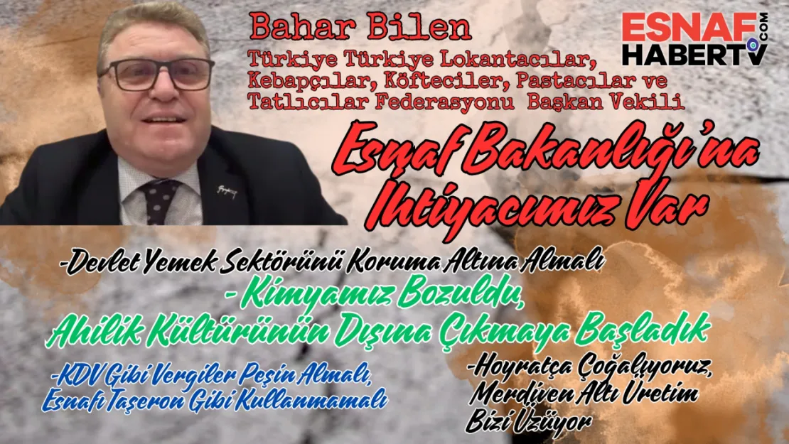 Bahar Bilir, Ahilik Geleneğini Giderek Unutuyoruz