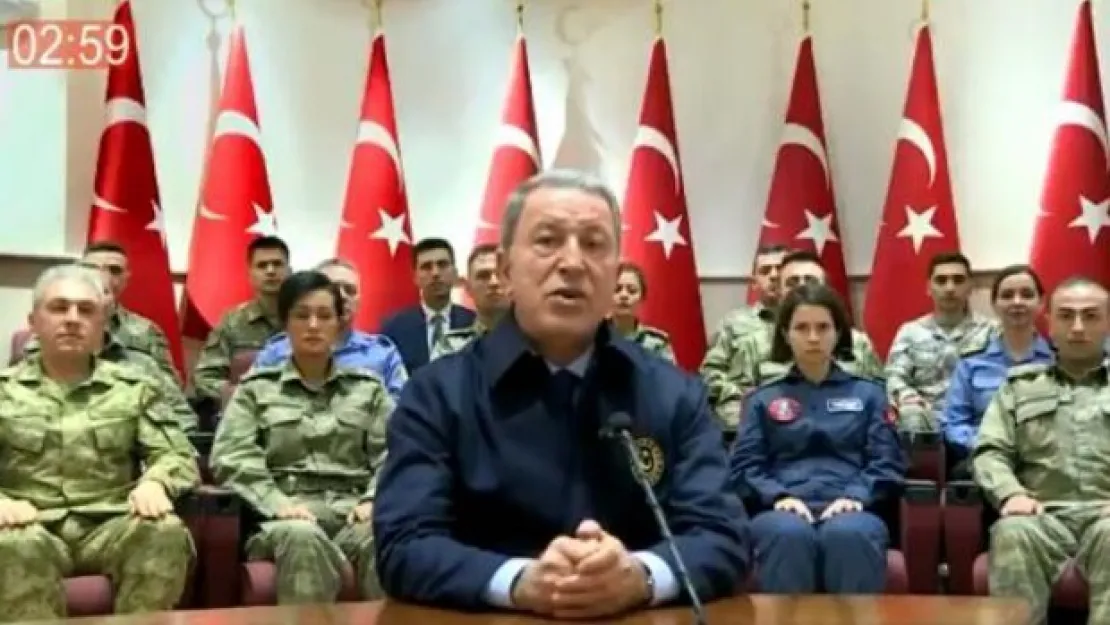 Bakan Akar, 2019 faaliyetlerini anlattı