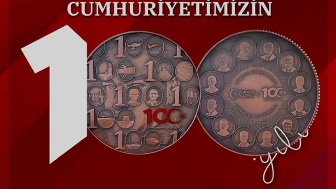 Bakan Şimşek'ten Cumhuriyet'in 100'üncü yılına hatıra para paylaşımı