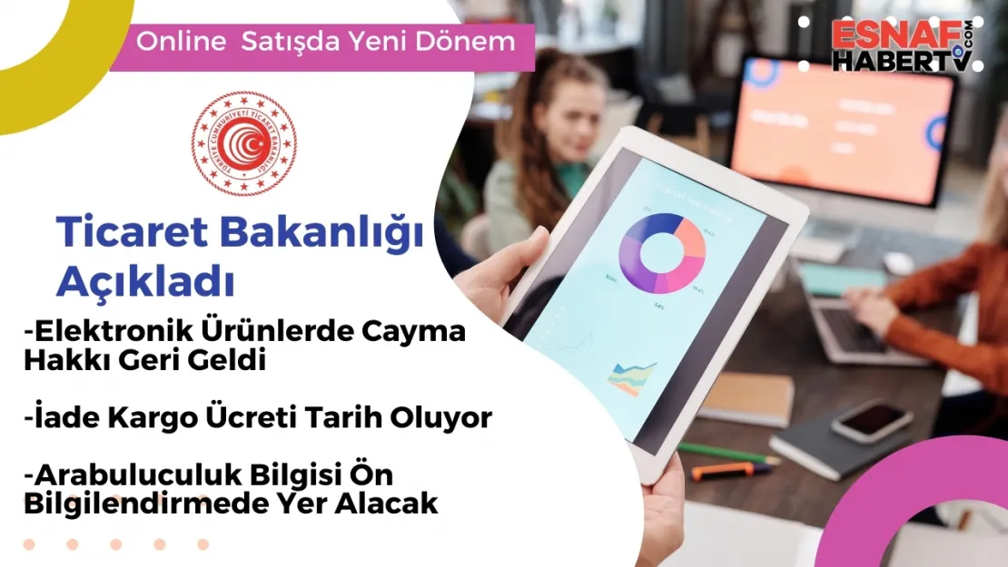 Bakanlık Açıkladı: Online Alışverişte Tüketici Dostu Dönem Başlıyor!