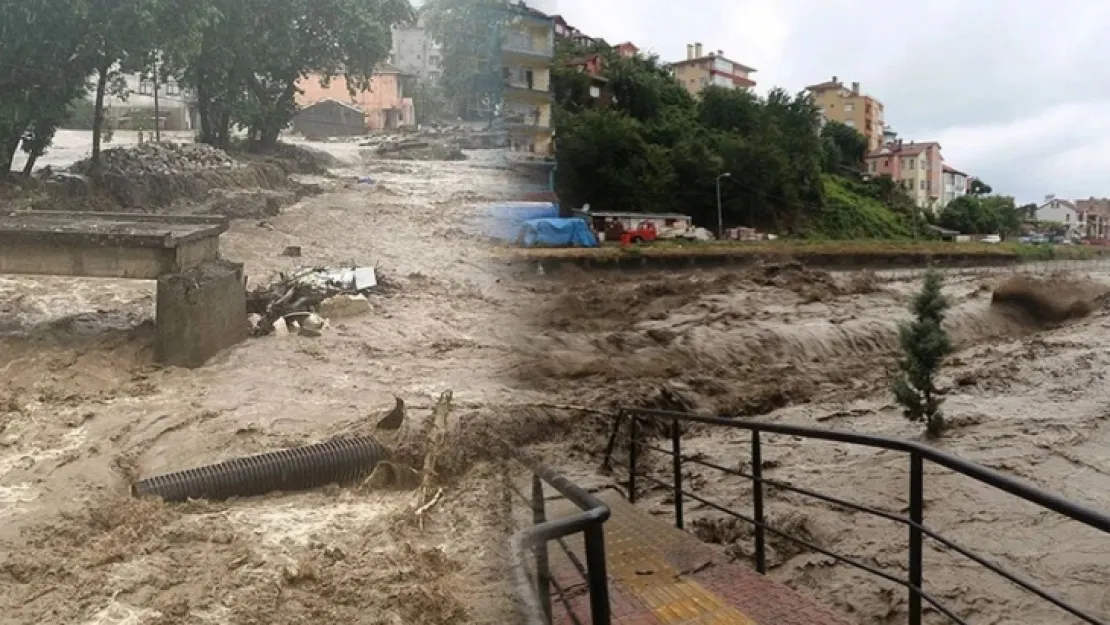 Batı Karadeniz'i sel aldı