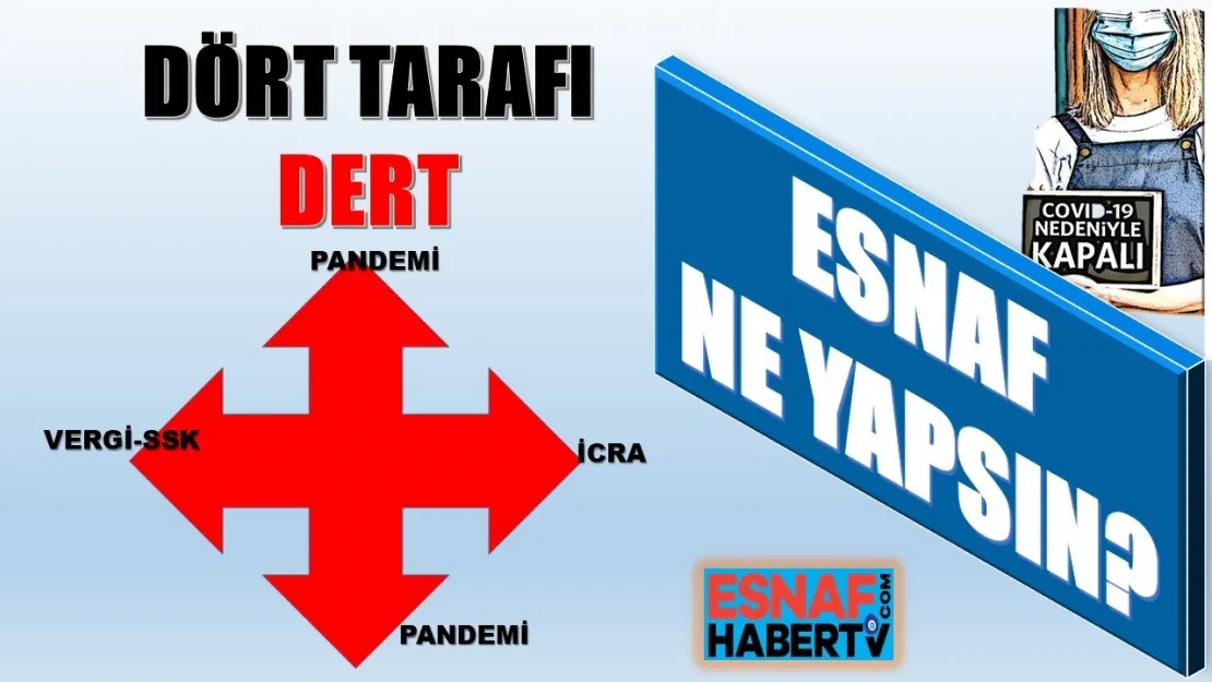 Bir Yandan İcra, Bir Yandan Pandemi...Esnafa Ne Yapsın?