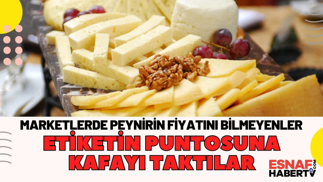 Bırak puntoyu da etiket yüksek etiket