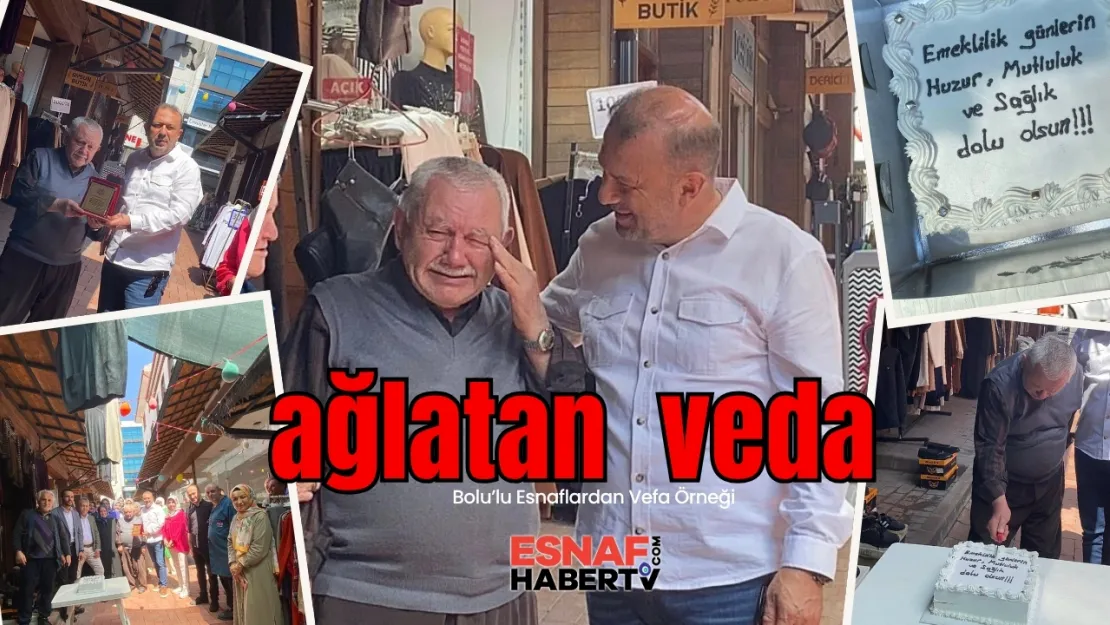 Bolu'da Esnaf Dayanışması Abdülkadir Ustayı Duygulandırdı