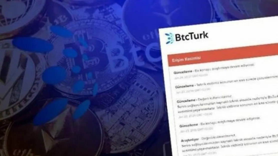 BtcTurk'te erişim sıkıntısı devam ediyor: Şirketten açıklama geldi