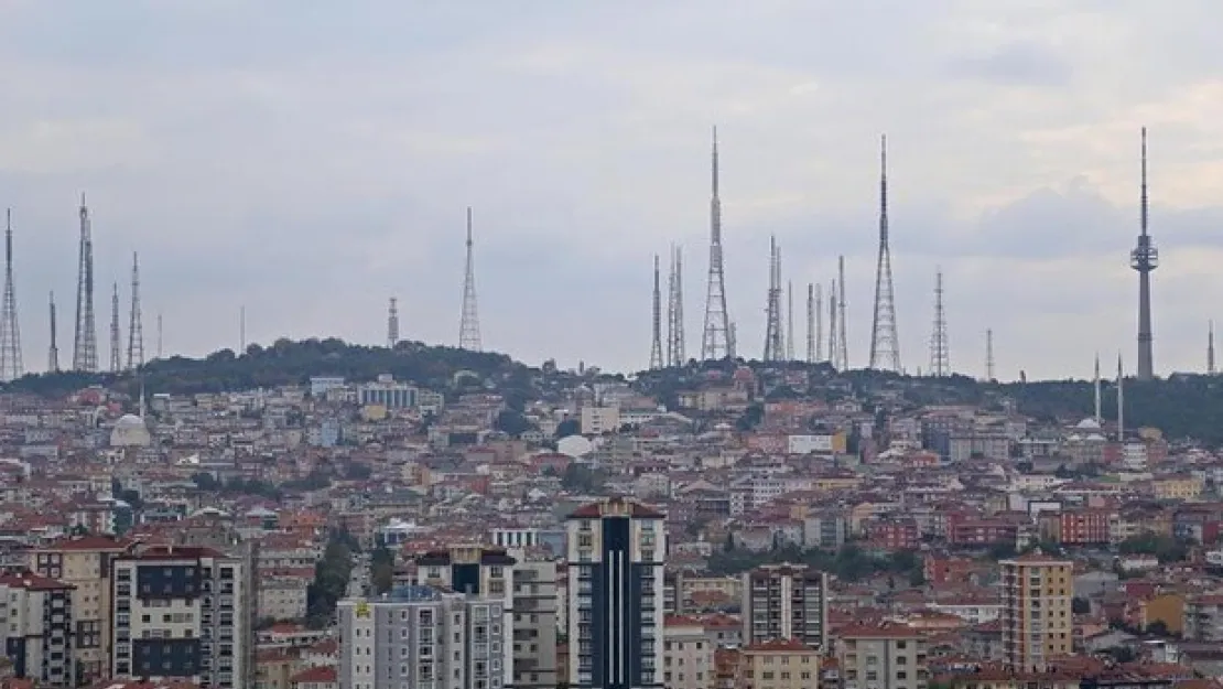 Çamlıca Tepesi'ndeki eski antenler kaldırılıyor