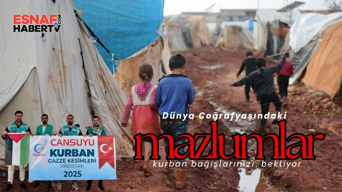 Cansuyu Derneği Kurban Bayramı'nda Mazlumların Yanında