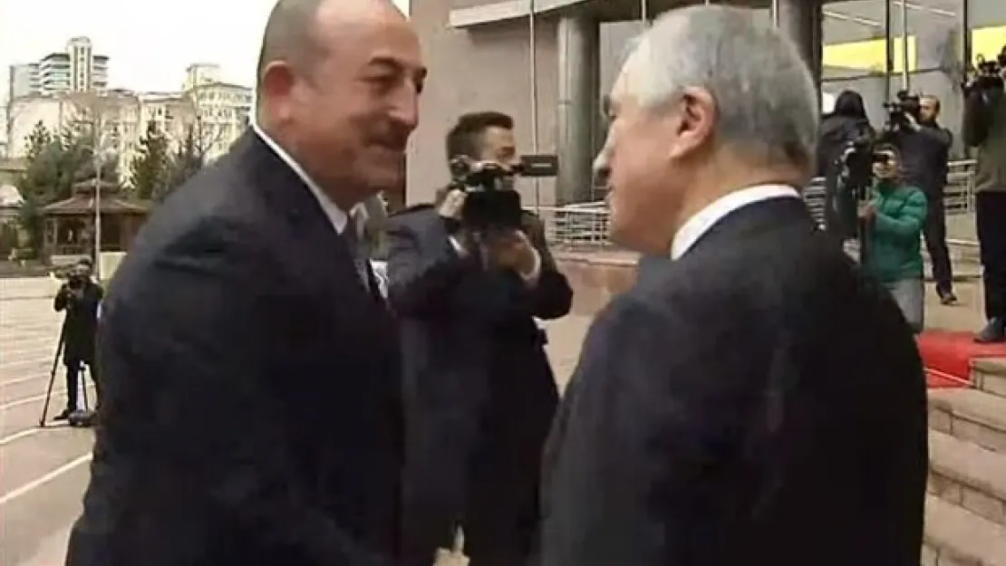 Çavuşoğlu CHP Genel Merkezi'nde