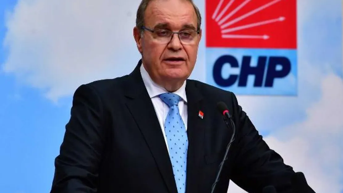 CHP: Bize Güvenmiyorsanız  Şamil Tayyar'a Sorun