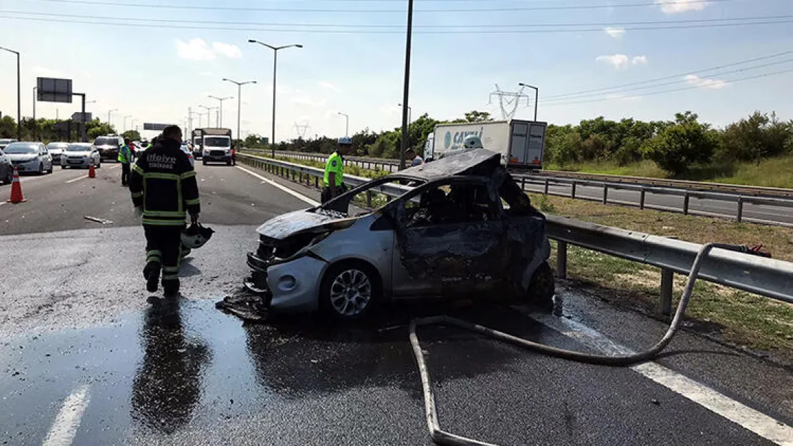 Çorlu'da Feci Kaza