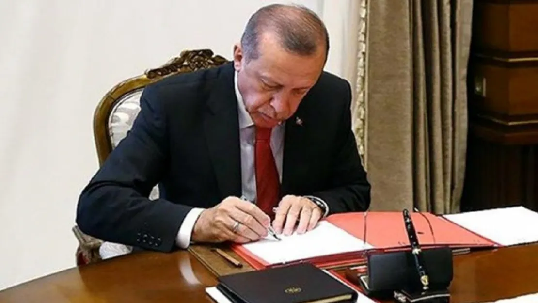 Cumhurbaşkanı Erdoğan 9 üniversiteye rektör atadı