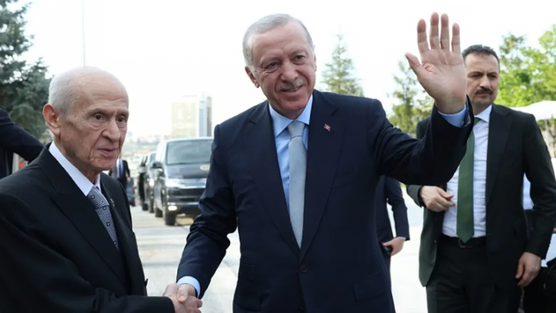 Cumhurbaşkanı Erdoğan, Devlet Bahçeli'yi ziyaret etti