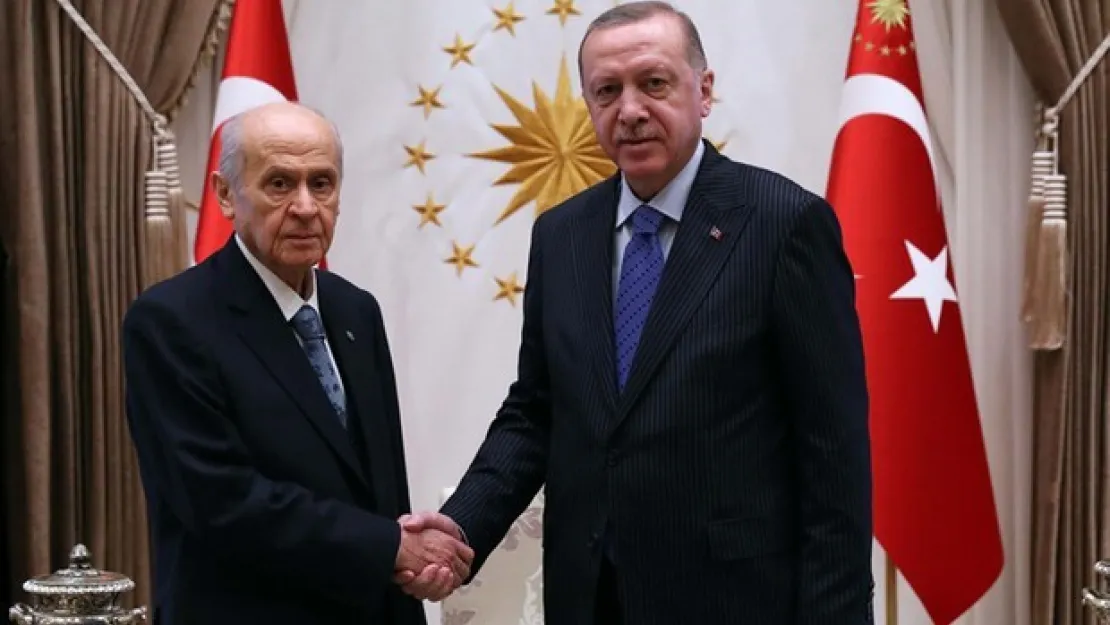 Cumhurbaşkanı Erdoğan, Devlet Bahçeli ile görüştü