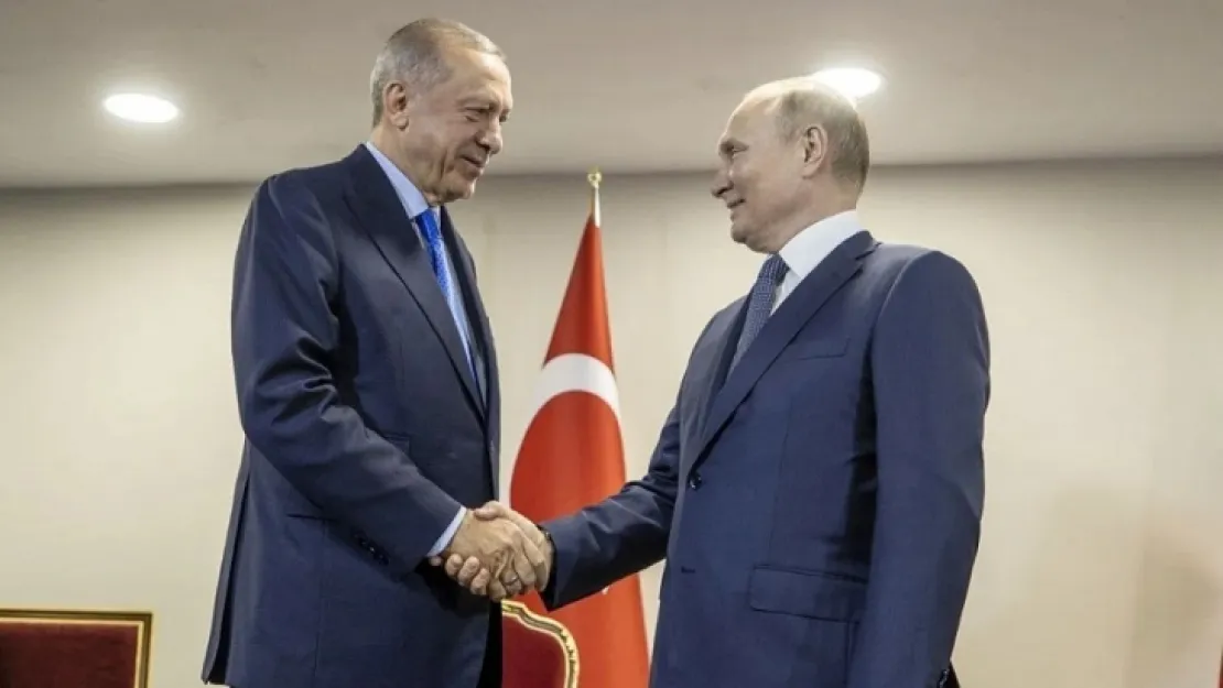 Cumhurbaşkanı Erdoğan ile Putin bir araya geldi