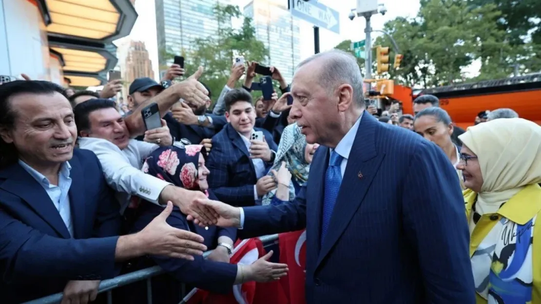 Cumhurbaşkanı Erdoğan'ın ABD ziyareti başladı