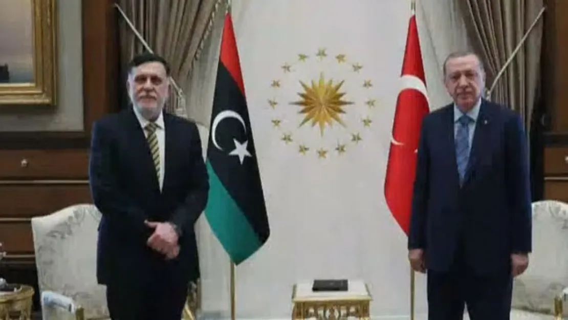 Cumhurbaşkanı Erdoğan, Sarrac'ı ağırlıyor
