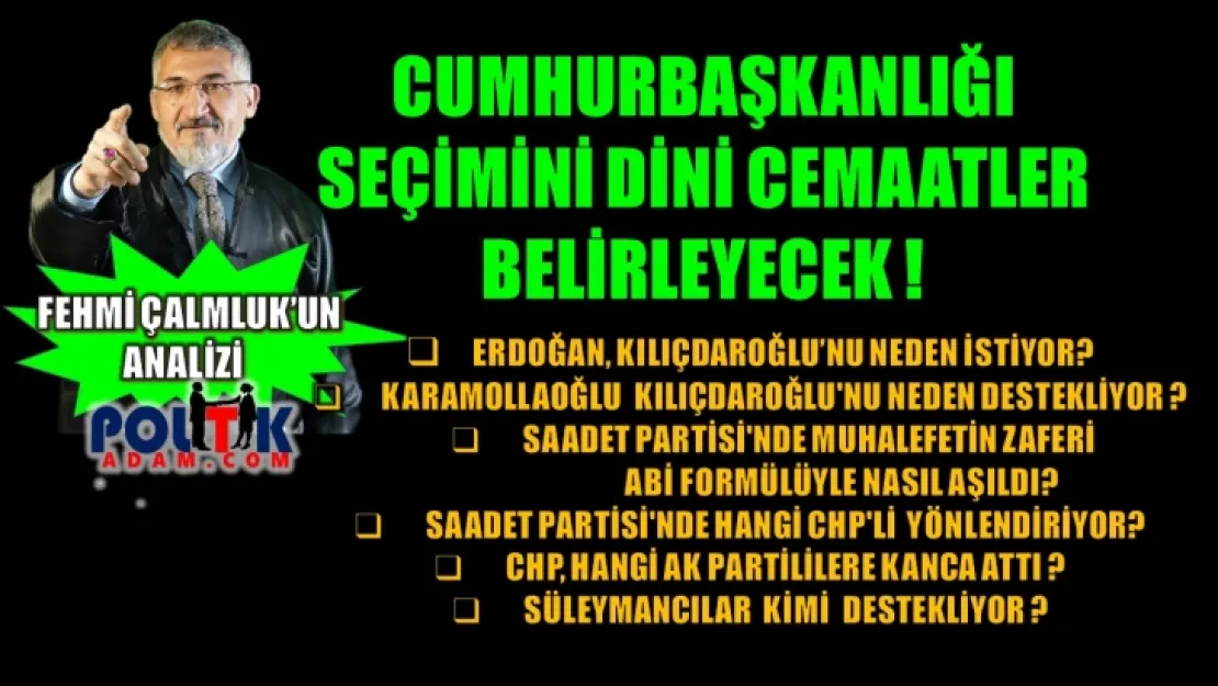 Cumhurbaşkanlığı Seçiminin Şifreleri Bu Yazıda