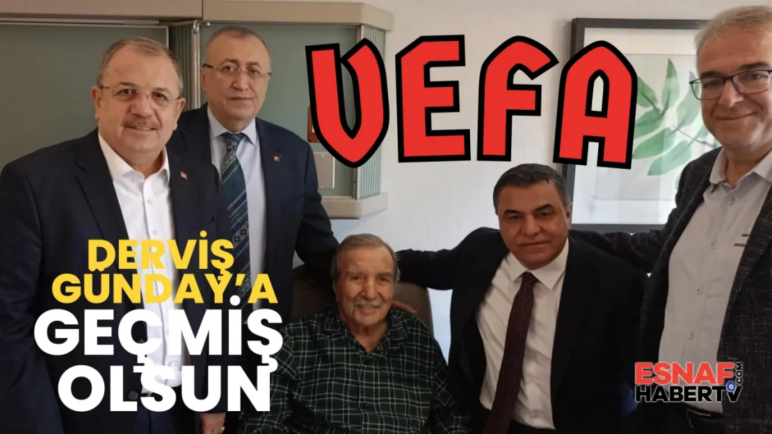 Derviş Günday'a 'Geçmiş Olsun' Ziyareti