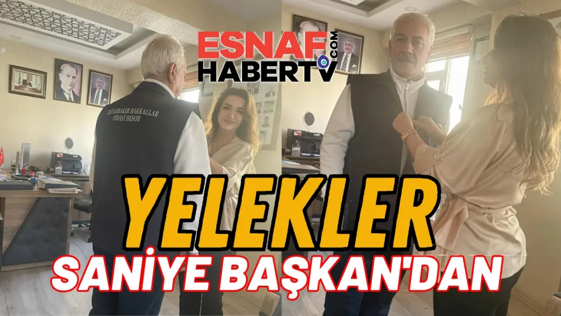 Diyarbakır Bakkal Esnafına Bin Yelek