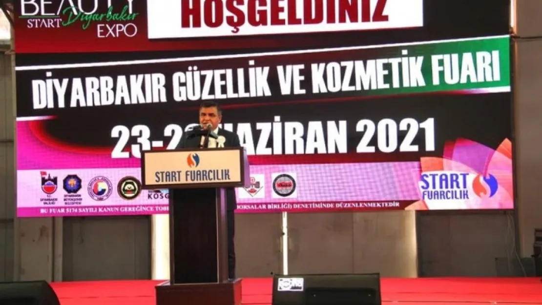 Diyarbakır'da Güzellik , Kozmetik Fuarı Başladı