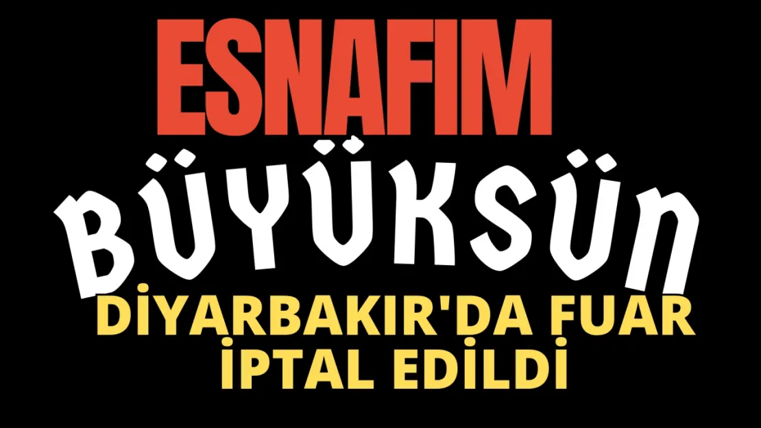 Diyarbakır Esnafı Tavrını Koydu, Kazandı