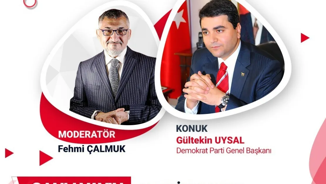 DP Genel Başkanı Gültekin Uysal Politik Adam'a Konuk Oluyor