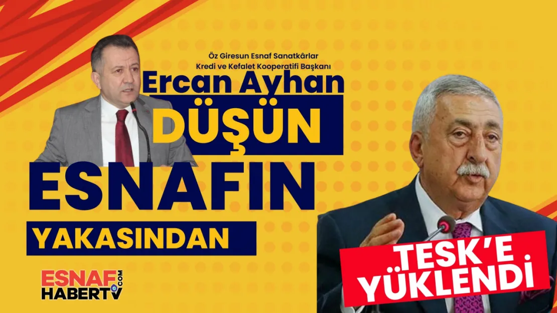 Düşün Artık Esnafın Yakasından