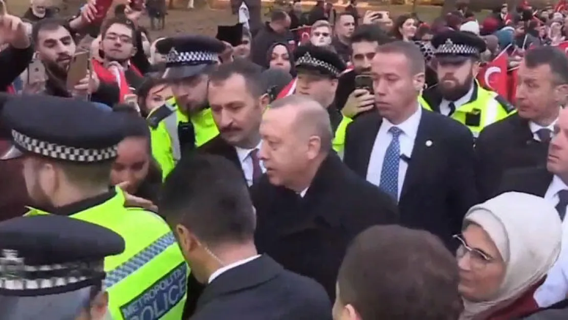 Erdoğan'a Londra'da Yoğun İlgi