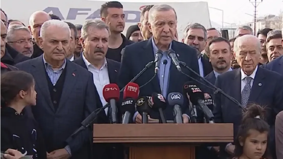 Erdoğan Afşin'de: Taşınma yardımları bugün ödenecek