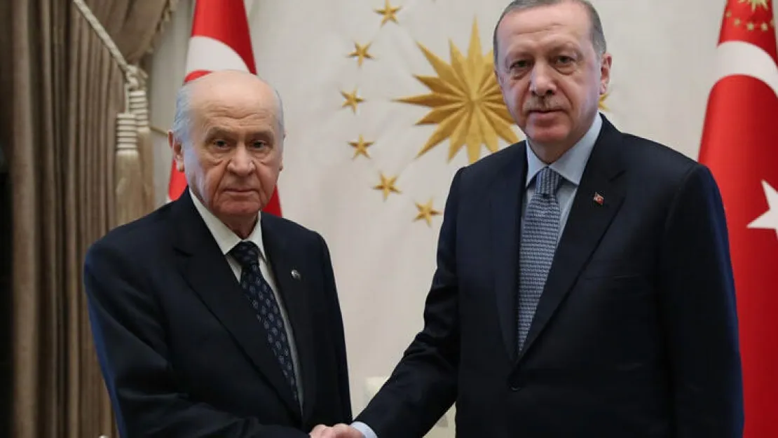 Erdoğan Bahçeli'yi Evinde Ziyaret Etti