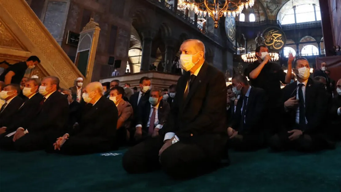 Erdoğan'dan Ayasofya Talimatı