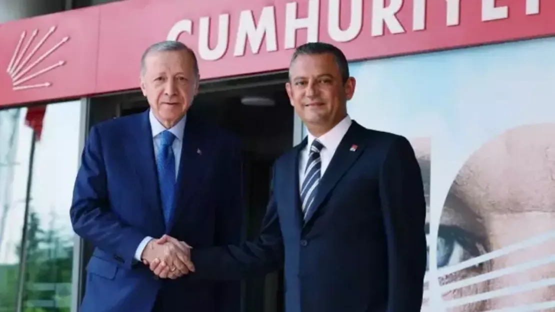 Erdoğan'dan Özgür Özel'e iade-i ziyaret: Görüşme sona erdi