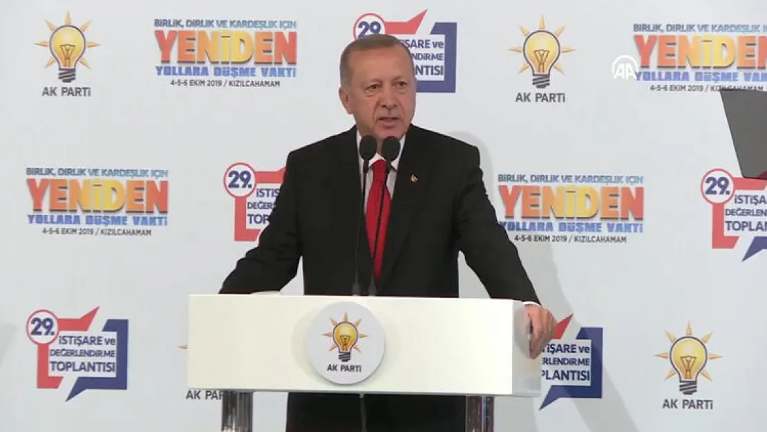 Erdoğan Kızılcahamam Kampında Konuşuyor