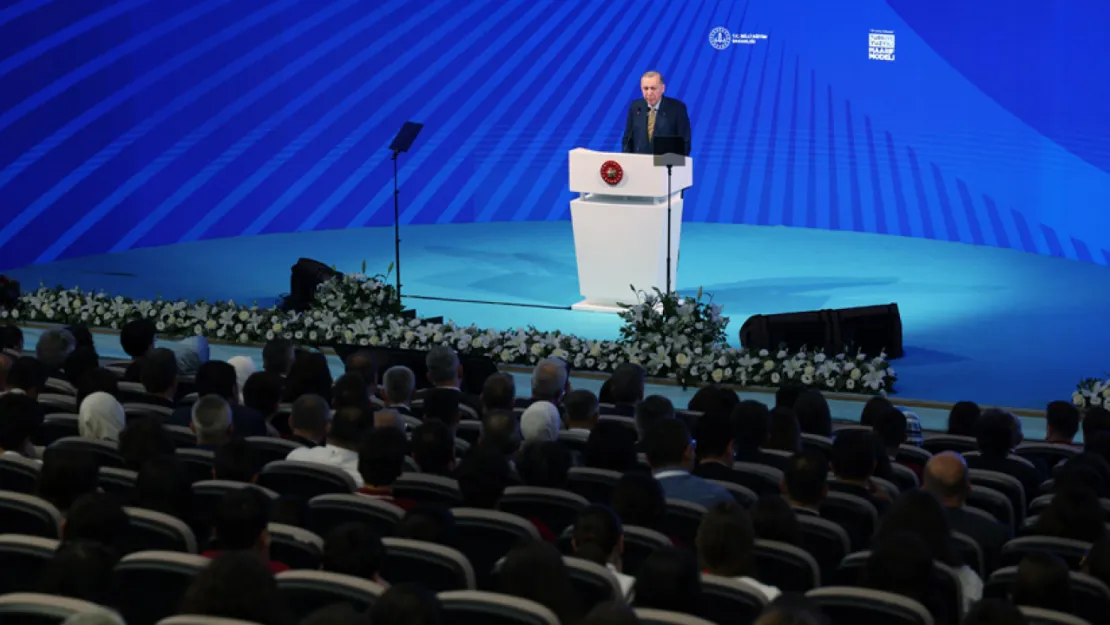 Erdoğan: Maarif modelimiz uluslararası standartlara göre hazırlandı