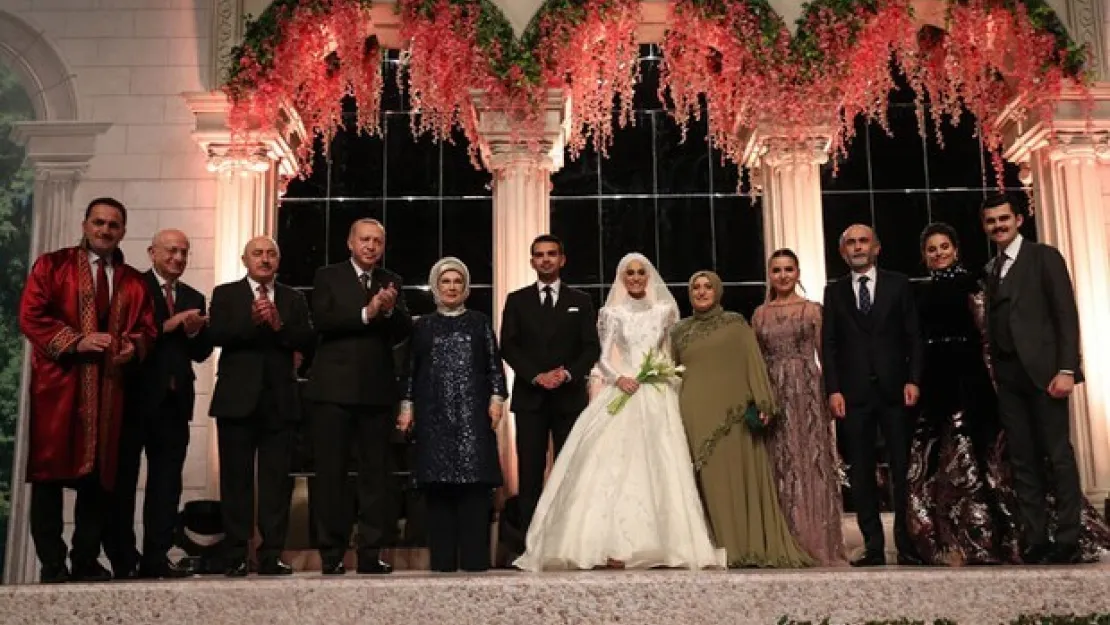 Erdoğan nikah şahidi oldu