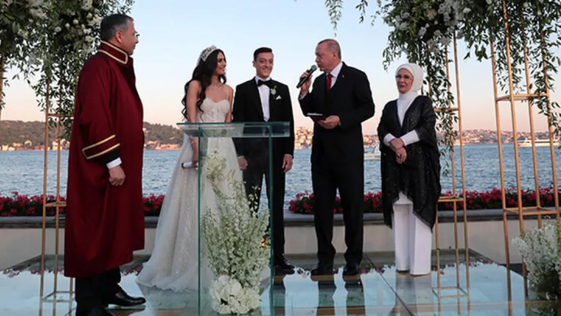 Erdoğan Özil'in Nikah Şahidi